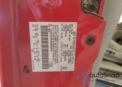 1998 Ford Explorer z USA, uszkodzony, nr VIN 1FMZU34E4WZB00945